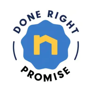 Sales 6 neighborly done right promise round logo